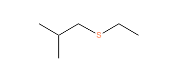 Isobutyl ethyl sulfide